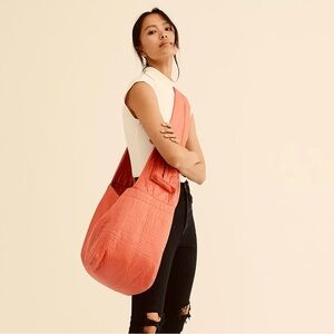 We The Free People Oversized Puffer Sling Bag